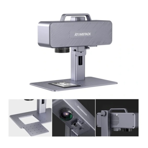 Lasergraveringsmaskin FIBER ATOMSTACK M4 20W | SE-distribution